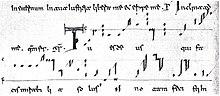 “Tu es deus” in beneventan notation