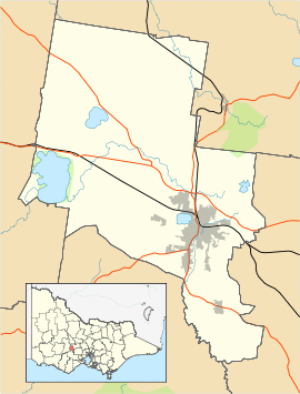 Addington is located in City of Ballarat