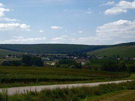 A general view of Chablis