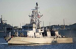USS Zephyr (PC 8) returns to Mayport from a deployment to the U.S. 4th Fleet area of operations. (50616636538) (cropped).jpg