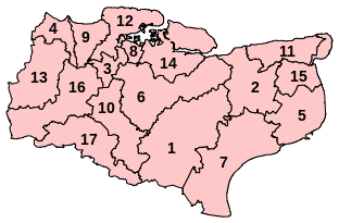 Proposed Revised constituencies in Kent