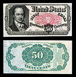 fifty-cent fifth-issue fractional note