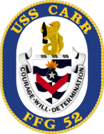 USS Carr FFG-52 Crest.png