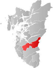 Gjesdal within Rogaland
