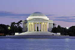 On this day in history ... - Page 8 Jefferson_Memorial_At_Dusk_1