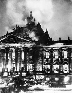 27 Feb - The Reichstag Fire Reichstagsbrand