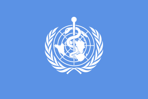 7th April - The World Health Organisation is established Flag_of_WHO.svg