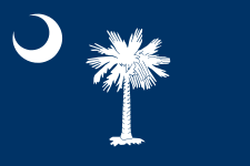 20 Dec - South Carolina First State to Secede from the US Flag_of_South_Carolina.svg