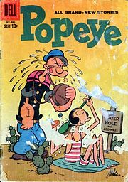 17 Jan - Popeye makes his debut in the Thimble Theater comic strip Popeye-comic-book-cover