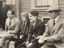 5 Feb - United Artists Film Studio is founded Fairbanks_-_Pickford_-_Chaplin_-_Griffith