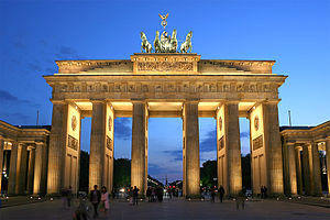 22 Dec - Berlin's Brandenburg Gate Reopens Brandenburger_Tor_abends