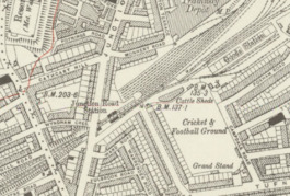 Junction Road station, 1920.png