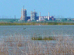 Paint Creek Power Plant at Lake Stamford