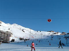 Les Menuires in January 2006