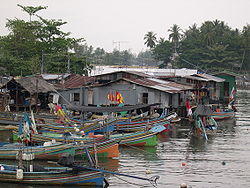 Fishing village in Narathiwat