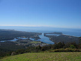 Laurieton, NSW from North Brother Lookout.jpg