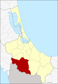 District location in Songkhla Province