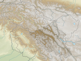 India - Pakistan - China tripoint near Indira Col is located in Ladakh