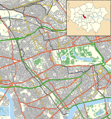 Royal Brompton Hospital is located in Royal Borough of Kensington and Chelsea
