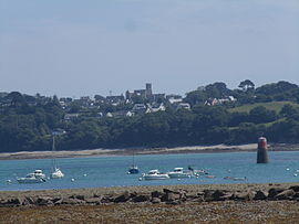 Louannec, seen from Perros-Guirec