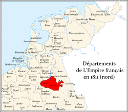 Ourthe and other annexed departments