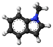 1-Methylindole molecule