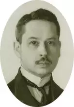 young man with moustache, seen full-faced
