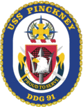 USS Pinckney DDG-91 Crest.png