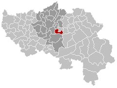 Trooz Liège Belgium Map.png