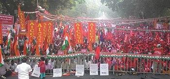 Photograph at Jantarmantar Delhi on 9-10-11 November 2017