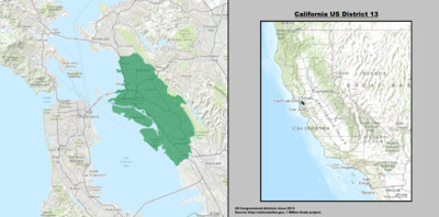 California US Congressional District 13 (since 2013).tif