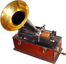 19 Feb - Thomas Edison patents the phonograph - the first machine able to reproduce recorded sound 220px-EdisonPhonograph