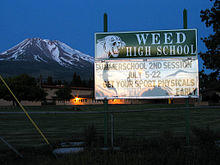 Weed High School billboard.jpg