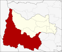District location in Uthai Thani Province