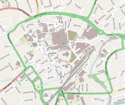 Blackburn Cathedral is located in Blackburn town centre