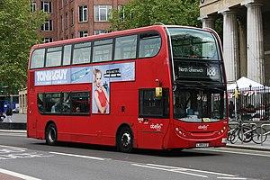 Abellio London 9450 on Route 188, Waterloo (17436980726).jpg