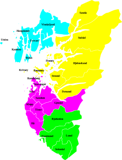 .mw-parser-output .legend{page-break-inside:avoid;break-inside:avoid-column}.mw-parser-output .legend-color{display:inline-block;min-width:1.25em;height:1.25em;line-height:1.25;margin:1px 0;text-align:center;border:1px solid black;background-color:transparent;color:black}.mw-parser-output .legend-text{} &nbsp;&nbsp;Haugaland (within Rogaland county)