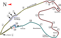 Spa-Francorchamps of Belgium.svg