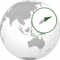 Location of East Timor