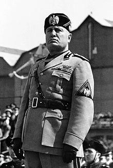 23 Mar - Benito Mussolini founds the Fasci di Combattimento 220px-Benito_Mussolini_Duce
