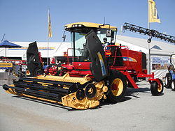 New Holland H8040 Self propelled Windrower.JPG