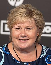 Erna Solberg (Red carpet) - Global Citizen Festival Hamburg 04.jpg