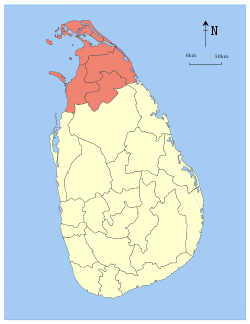 Location within Sri Lanka