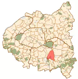 Paris and inner ring departments