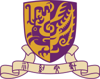 The school emblem, depicting a mythical Chinese bird in the school colours, purple and gold.