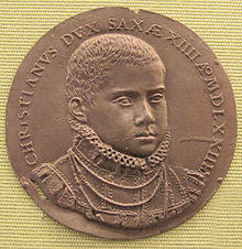 Valentin maler, cristiano del sachsen, 1574.JPG