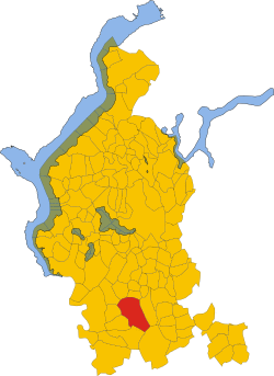 Map of comune of Gallarate (province of Varese, region Lombardy, Italy).svg