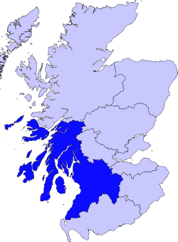 Strathclyde within Scotland
