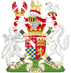 Coat of Arms of the Duke of Norfolk, the Earl Marshal.svg