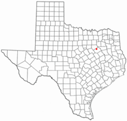 Location of Emhouse, Texas